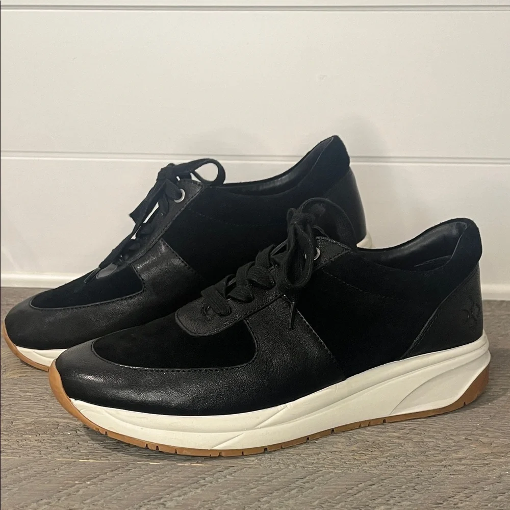 Patricia Nash Women's Milano Sneakers Black Suede/Leather Size 9 - Picture 4 of 8